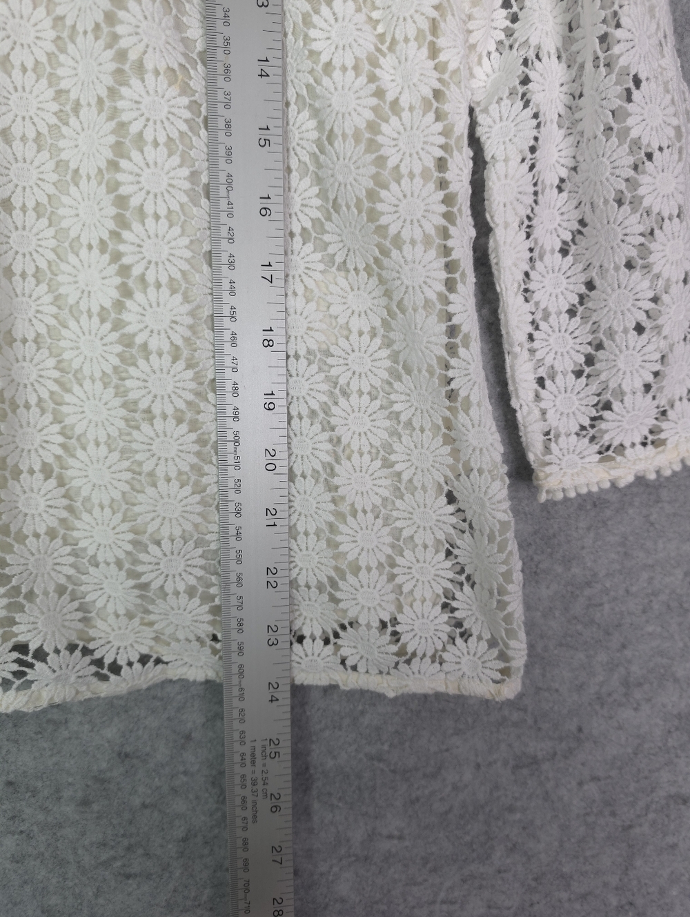 Boden Arabella White Lace Floral Openwork Blouse - Picture 9 of 9